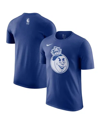 Nike Men's Blue Sacramento Kings 2024/25 City Edition Essential Logo T-shirt