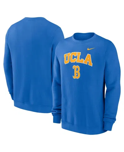 Nike Men's Blue Ucla Bruins Arch Pullover Sweatshirt