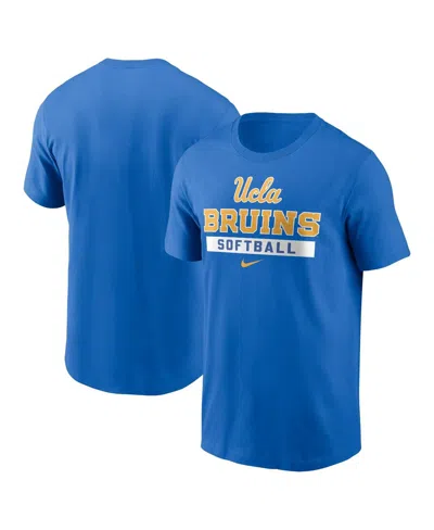 Nike Men's Blue Ucla Bruins Softball T-shirt In Blue