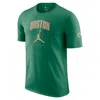 Nike Men's Boston Celtics Essential Jordan Nba T-shirt In Green