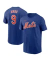 Nike Men's Brandon Nimmo Royal New York Mets Fuse Name Number T-shirt In Blue