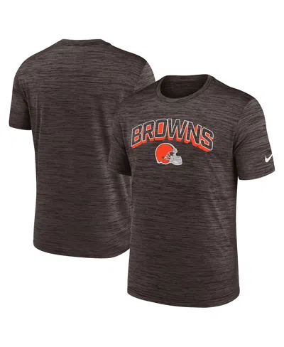 Nike Men's Brown Cleveland Browns Velocity Performance T-shirt