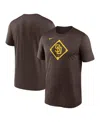 Nike Brown San Diego Padres Icon Legend Performance T-shirt