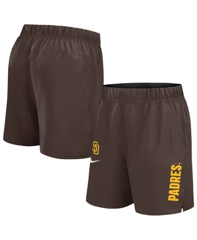 Nike Brown San Diego Padres Woven Victory Performance Shorts