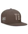 Nike Men's Brown Tampa Bay Rays True Statement 20th Anniversary Performance Fitted Hat In Brown