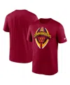 Nike Burgundy Washington Commanders Legend Icon Performance T-shirt In Burgundy