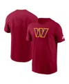 Nike Burgundy Washington Commanders Legend Logo Performance T-shirt In Brown