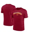 Nike Burgundy Washington Commanders Velocity Performance T-shirt