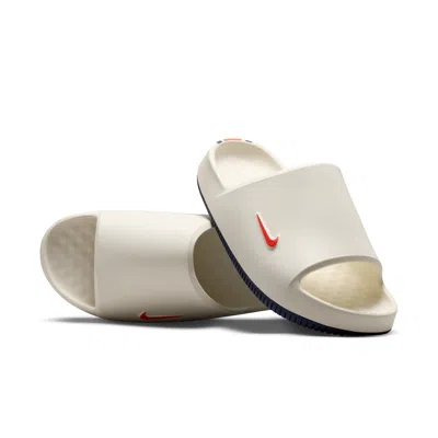 Nike Men's Calm (auburn) College Slides In Neutral