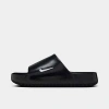 Nike Men's Calm Slide Sandals From Finish Line In Black/anthracite/football Grey