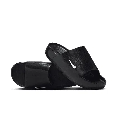 Nike Men's Calm Electric Slides In Black
