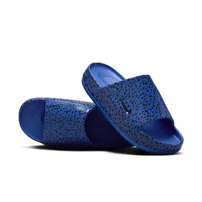 Nike Men's Calm Electric Slides In Blue