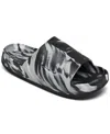 Nike Calm Se Slide Sandal In Black Marble