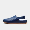 Nike Men's Calm Mule Sandals In Navy/gum Medium Brown/navy