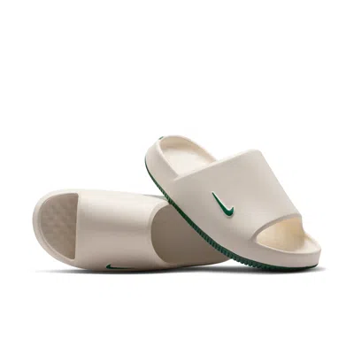Nike Men's Calm (new York Jets) Nfl Slides In White