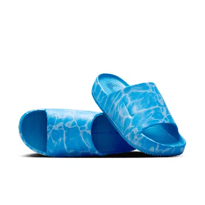 NIKE MEN'S CALM PRINTED SLIDES,1015651945
