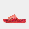 Nike Men's Calm Se Marble Slide Sandals In Picante Red/picante Red/picante Red
