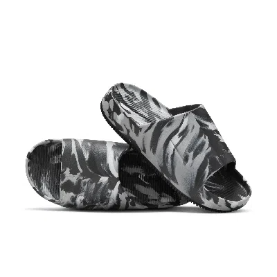 Nike Calm Se Slide Sandal In Black/black/black