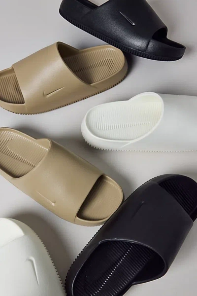 Nike Men's Calm Slide Sandal In Khaki/khaki, Men's At Urban Outfitters