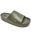 Nike Men's Calm Slide Sandals In Medium Olive