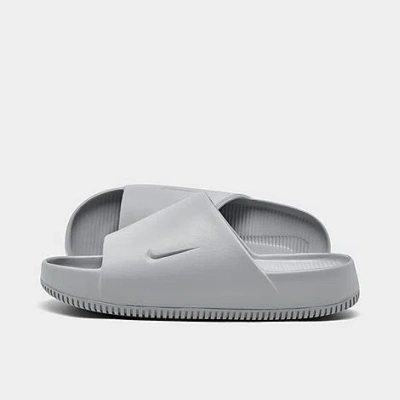 Nike Men's Calm Slide Sandals In Wolf Grey/photon Dust/wolf Grey