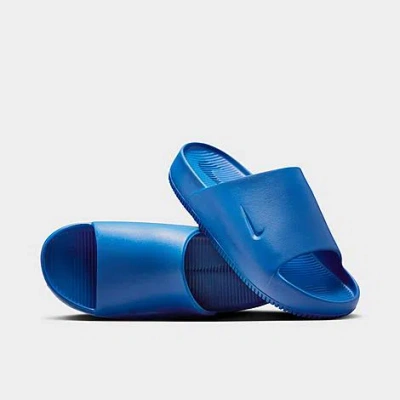 Nike Men's Calm Slide Sandals Size 14.0 In Blue