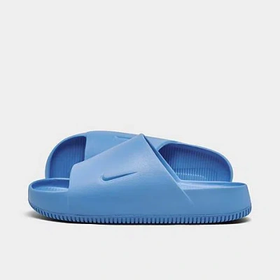 Nike Men's Calm Slide Sandals In University Blue/university Blue