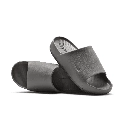 Nike Men's Calm Slides In Grey