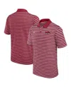 Nike Men's Cardinal Arkansas Razorbacks Victory Stripe Performance Polo Shirt In Red