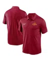 Nike Men's Cardinal Iowa State Cyclones Victory Solid Performance Polo Shirt In Red