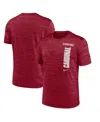 Nike Men's Cardinal Stanford Cardinal 2024 Sideline Velocity Performance T-shirt In Cardinal