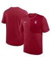 Nike Stanford Sideline Coach  Men's Dri-fit College Top In Red