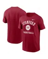 Nike Men's Cardinal Stanford Cardinal Basketball Icon T-shirt In Red