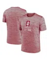 Nike Stanford Cardinal Campus Center Block Velocity  Men's Dri-fit College T-shirt In Cardinal
