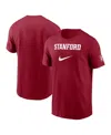 Nike Men's Cardinal Stanford Cardinal Campus Mascot T-shirt In Cardinal