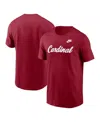 Nike Men's Cardinal Stanford Cardinal Legacy Alternate Logo T-shirt In Cardinal