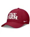 Nike Men's Cardinal Stanford Cardinal Local Swoosh Flex Hat In Cardinal