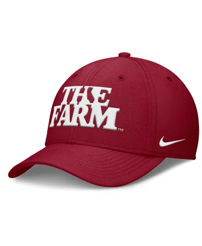 Nike Men's Cardinal Stanford Cardinal Local Swoosh Flex Hat