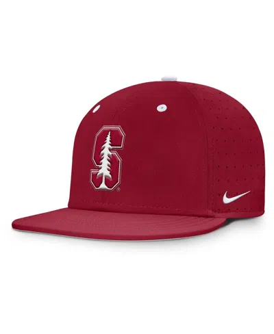 Nike Stanford Cardinal On-field Pro  Men's Dri-fit College Fitted Hat In Red