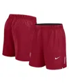 Nike Men's Cardinal Stanford Cardinal Primetime Woven Victory Performance Shorts In Burgundy