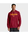 Nike Cardinal Usc Trojans 2025 Sideline Standard Issue Dri-fit Hoodie In Red