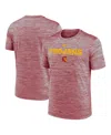 Nike Men's Cardinal Usc Trojans 2025 Sideline Velocity Performance T-shirt In Pink