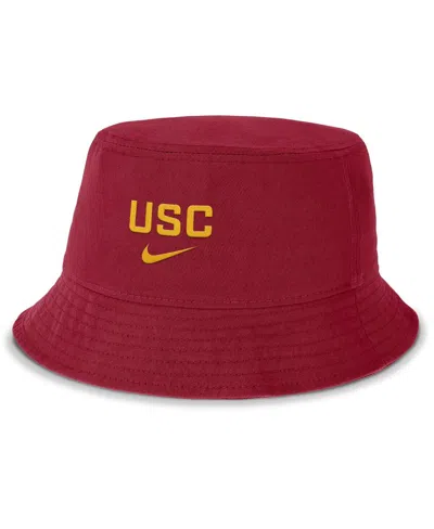 Nike Men's Cardinal Usc Trojans Apex Primetime Bucket Hat In Red