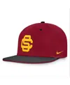 Nike Men's Cardinal Usc Trojans On-field Dugout True Performance Fitted Hat In Cardinal