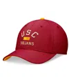 Nike Men's Cardinal Usc Trojans Primetime Swoosh Flex Hat In Cardinal