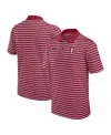 Nike Stanford Cardinal Primetime Victory Striped  Men's Dri-fit College Polo In Cardinal,white