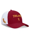Nike Men's Cardinal/white Usc Trojans Primetime City Trucker Adjustable Hat In Cardinal,white