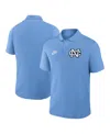 Nike Men's Carolina Blue North Carolina Tar Heels Primetime Victory Legacy Vault Logo Performance Polo Sh In Blue