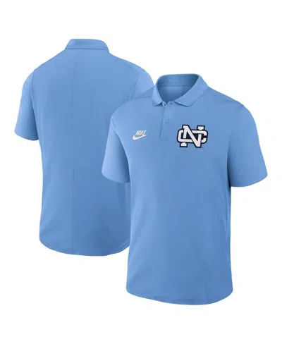 Nike Men's Carolina Blue North Carolina Tar Heels Primetime Victory Legacy Vault Logo Performance Polo Sh