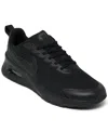 Nike Men's Air Max Nuaxis Casual Sneakers From Finish Line In Black